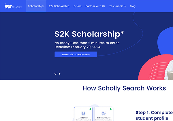 Scholly Webpage